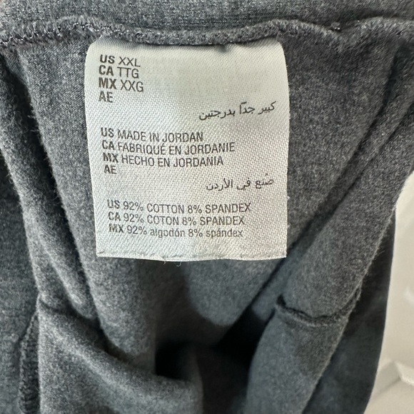 Style & Co. Gray and navy capri length Leggings - Picture 6 of 11